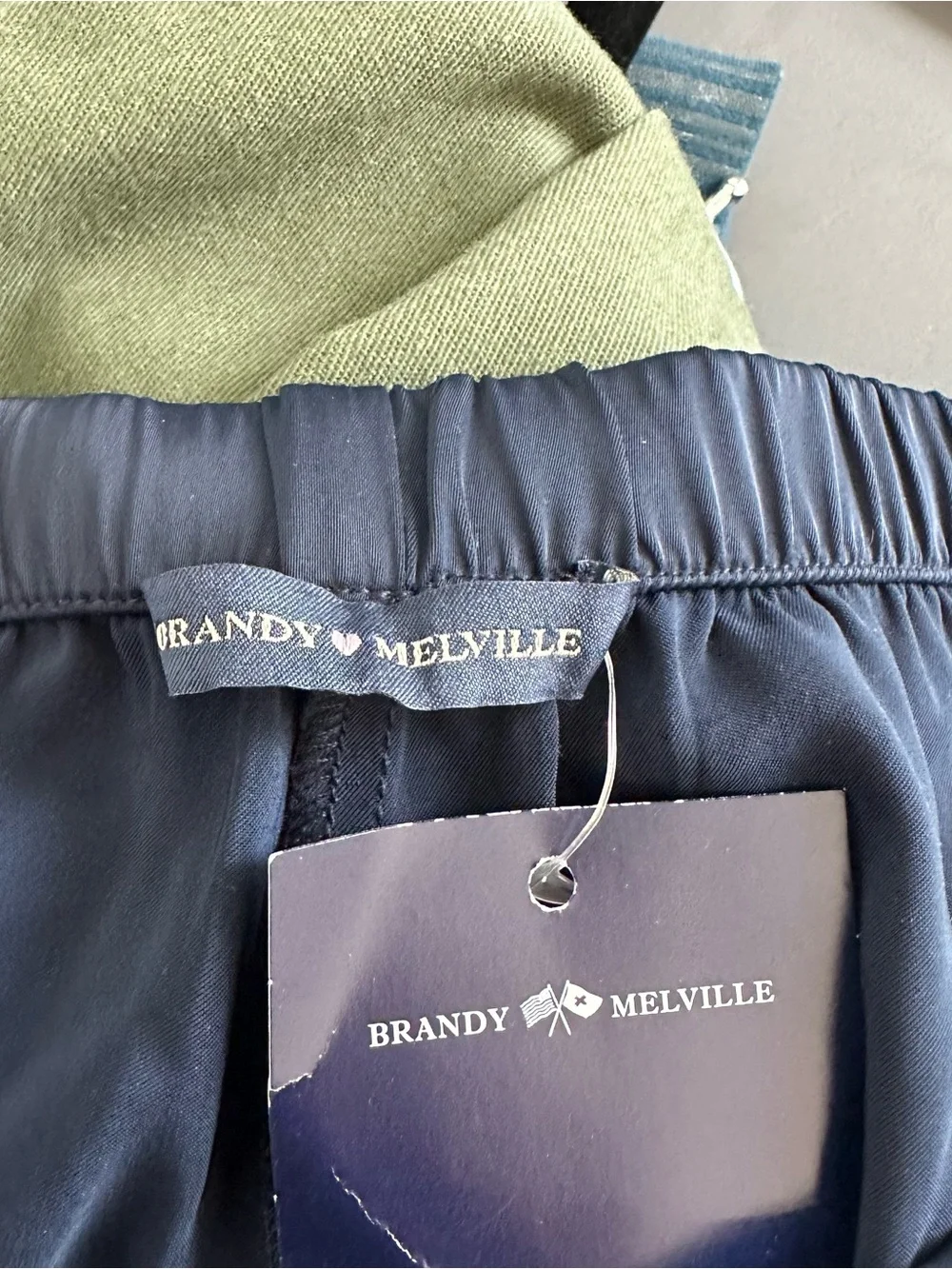 NWT Brandy Melville Navy Shorts